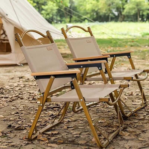 Kursi Lipat Logam Ringan Nyaman Portabel untuk Taman, Hiking, Olahraga, Berburu, Memancing, Teras, Halaman Belakang, Luar Ruangan, Pantai, Makan, Berkemah - Product Image 6