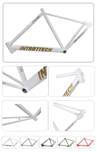 Intro7tech FS-02 Fixie xe đạp khung nhôm cổ điển tốc độ duy nhất Xe Đạp khung + ngã ba - Product Image 6