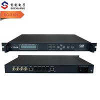 SC-3105 64 MPTS SPTS IP vers ASI convertisseur de multiplexeur équipement de multidiffusion pour station de diffusion TV