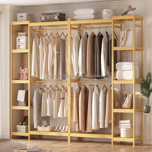 <span class=keywords><strong>Perchero</strong></span> de Bambú al por Mayor, Muebles de Dormitorio, Armario Resistente, Guardarropa, Muebles de Dormitorio para Sala de Estar y Resort - Product Image 5
