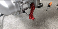 Accessoires de levier de frein arrière CNC pour Vespa Sprint Primavera LXV VXL S 50 150