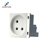 Boîtier mural électrique étanche IP55 Safewire F10 avec 1 prise 220-250V pour usage industriel extérieur