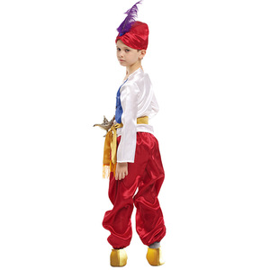 Costume de <span class=keywords><strong>Prince</strong></span> Arabe pour Enfants, Roi Égyptien, Cosplay de Fête d'Halloween, Fournisseurs Grossistes, 4-12 Ans, BPCS-009 - Product Image 2