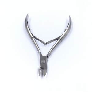 Profesional herramienta de manicura pedicura tijeras cortador de acero inoxidable uña cutícula Nipper de la piel muerta alicates - Product Image 4