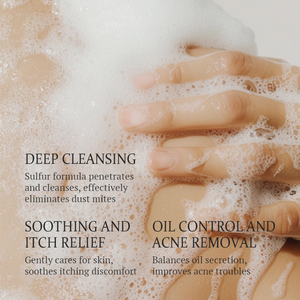KORMESIC Private Label 500ml Sulfur Anti-Mite Body Wash Brightening <b>Shower</b> Gel Perfumed Whitening Moisturizing Oil <b>Control</b> - Product Image 2