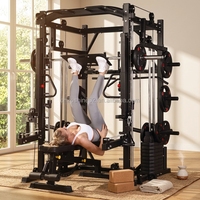 Machine Smith multifonctionnelle Zoshine pour usage domestique et commercial, équipement de musculation, banc de musculation, appareil d'entraînement aux squats