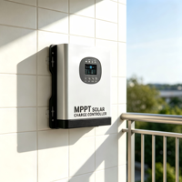 Contrôleur de charge solaire MPPT 60A 48V de qualité industrielle avec écran LCD pour fermes solaires et stations de télécommunications - Offre Spéciale
