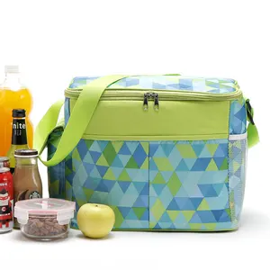 Bolsa cooler personalizada da moda, bolsa de refrigerador sem tecido, oem, personalizada, de alta qualidade, impressa