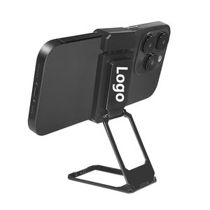 Wholesale Phone <b>Holder</b> Metal Finger Kickstand Rotation Magnetic Smartphone <b>Car</b> Ultra Desktop Bracket Mount Thin Foldable Stand - Product Image 1