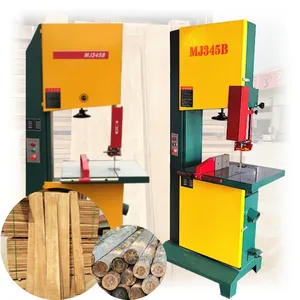 Máquina de sierra de cinta automática Mini máquina de sierra de cinta Máquinas de sierra de cinta de corte vertical de madera para fábrica de muebles
