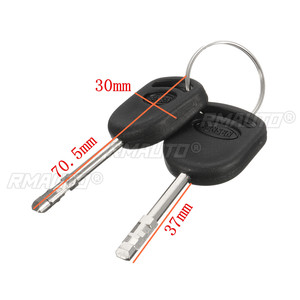 Kit de réparation de serrure de commutateur à clé pour allumage avant de voiture et ensemble de 2 clés pour Ford Transit MK6 2000-2006 1022184 - Product Image 5
