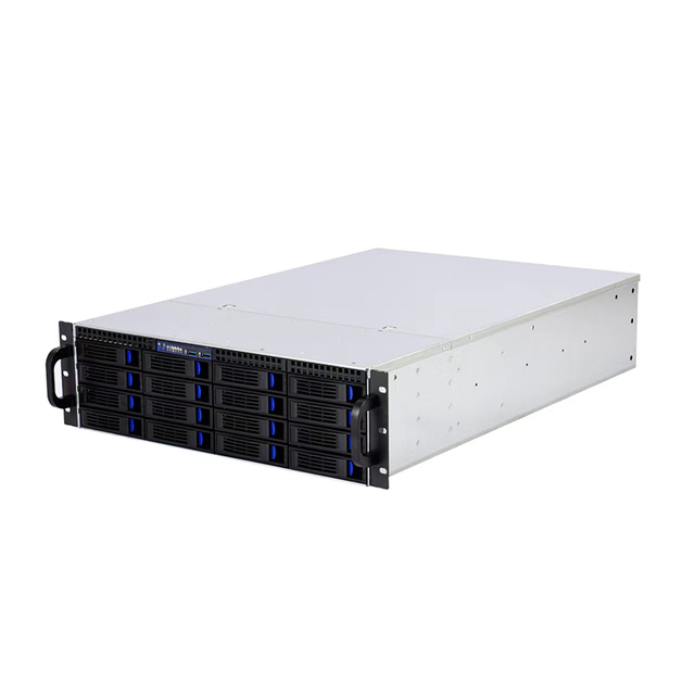 3U 16bay Storage Server 16bays Manufacturers Server Rackmount Server Chassis Sgcc Steel 1.2mm SAS/SATA Backplane
