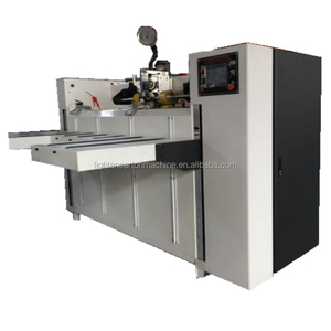 Corrugated Box Cardboard Stitcher Semi-automatic Double Carton Stitching Machine