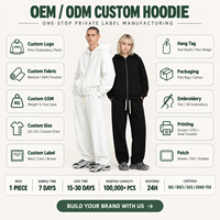Sweat-shirt à capuche zippé en molleton brossé 350 GSM, coupe ample à épaules tombantes, pour jeunes femmes, style décontracté, fournisseur direct d'usine OEM