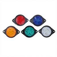 Nouvelles feux de gabarit latéraux LED étanches IP68 en forme d'étoile 12V 24V pour camions, feux de freinage clignotants pour remorques et fourgonnettes, usage intensif, vente en gros, marque LJZ