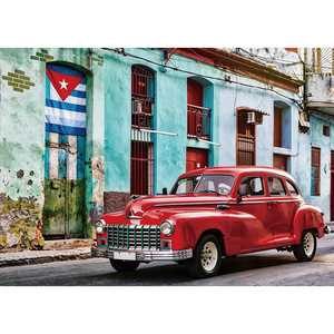 Toile <span class=keywords><strong>de</strong></span> fond vintage Cuba Street, Vieille Havane, Cuba, <span class=keywords><strong>Voiture</strong></span> classique, Bâtiment ancien, Accessoires <span class=keywords><strong>de</strong></span> studio <span class=keywords><strong>photo</strong></span> pour portraits d'enfants et d'adultes - Product Image 4