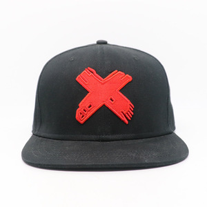 Custom 6 Panel Snapback Hat Baseball Cap Unisex Performance Sporty Custom Embroidery Logo Pattern - Product Image 1