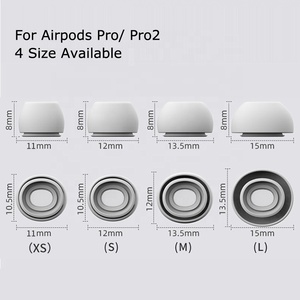จุกซิลิโคนสำหรับ <span class=keywords><strong>Airpods</strong></span> <span class=keywords><strong>Pro</strong></span> 2 ป้องกันการลื่นหลุด  ใช้ได้กับเคสชาร์จ  ฝาครอบยางซิลิโคน ลดเสียงรบกวน - Product Image 4