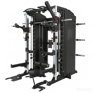 Máquina Smith de Alto Rendimiento con <span class=keywords><strong>Rack</strong></span> de Potencia y Entrenador Funcional para Estación de Gimnasio Profesional - Product Image 3