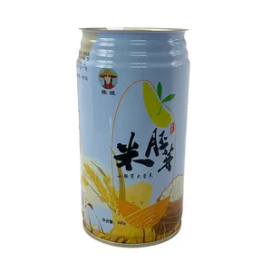 Hot Selling Embossing Printing Processes Small Round Aluminum Food Flavoured Tin Cans