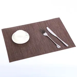 Modern and comfortable pattern for hotel water proof factory wholesale High Quality PVC Placemats