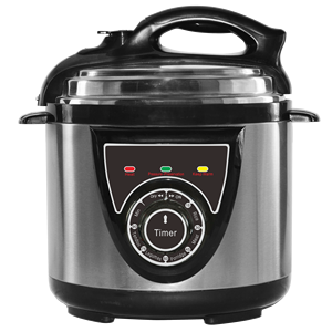 6L 1000W <strong>German</strong> <strong>Electric</strong> Programmable Stainless Steel <strong>Pressure</strong> <strong>Cooker</strong> with Non-Stick Inner Pot Dishwasher Safe for Household Use - Product Image 1
