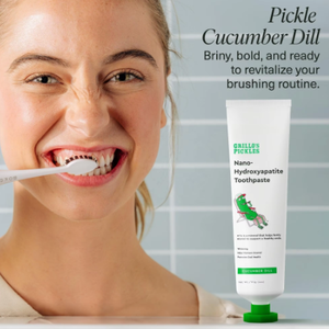 Dentifricio al Nano Idrossiapatite Gusto Menta per Bambini e Adulti Sbiancante Rimineralizzante Anti-Carie <span class=keywords><strong>Pasta</strong></span> Dentale Erboristica per Uso Domestico - Product Image 6