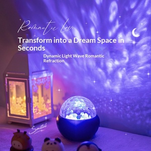 Lámpara de Proyección LED Moderna para Hoteles y Dormitorios, con Diseño de Cielo Estrellado, Atmósfera de Aurora, Mini Vía Láctea Espiral, Luz Nocturna con Efecto de Niebla - Product Image 3