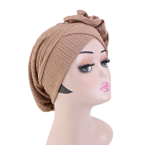 Nouveau turban fleuri, <span class=keywords><strong>bonnet</strong></span> chimio, <span class=keywords><strong>bonnet</strong></span> souple, chapeau pour la perte de <span class=keywords><strong>cheveux</strong></span>, turban torsadé - Product Image 6