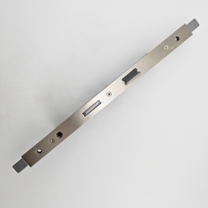 <span class=keywords><strong>Cerradura</strong></span> de Puerta de Hierro <span class=keywords><strong>Multipunto</strong></span> 9240 Personalizada de Fábrica al por Mayor, con Doble Mortaja, Operada con Llave, Panel Plateado, para Puertas Correderas de Aluminio y PVC - Product Image 4