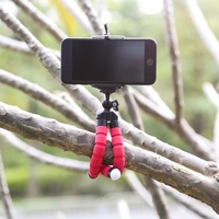 Mini Trípode Flexible de Esponja para Cámara, Soporte Portátil para Selfies para Smartphone iPhone 13 Pro Max Samsung Xiaomi Gopro 10 DJI Action 2