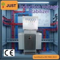 Stabilisateur de tension d'induction triphasé immergé dans l'huile réglable TNSJA-50KVA 100kVA 150kVA 200kVA 250kVA 300kVA 315kVA