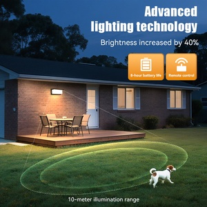 Lámparas Solares de Pared con Diseño <span class=keywords><strong>Cuadrado</strong></span>, Fácil Instalación en Pared, Lámparas Solares para Exteriores, Impermeables/Lámpara Solar para Calle/Iluminación Solar - Product Image 4