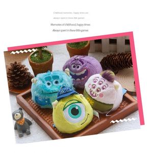 Porte-clés en peluche monstre dessin animé à un œil, mignon, petite poupée, pour étudiants, accessoires de sac, idéal pour les articles ménagers divers - Product Image 5