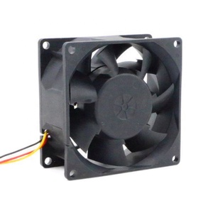 80mm 80X80X38mm 12V/24V/48V 4PIN FG PWM gran flujo de aire DC Axial ventilador sin escobillas 8038 - Product Image 5