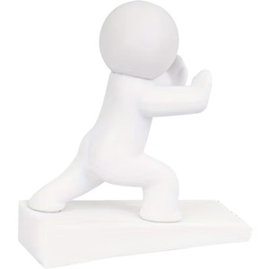 Qianrui Door Stopper 3D Model Anti-Slip Base For Home Decor Door Protection - Product Image 3