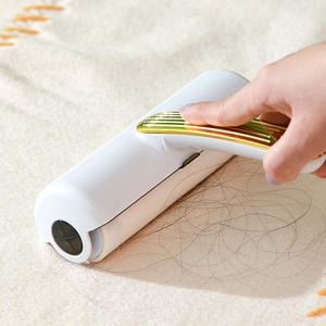 ลูกกลิ้งกำจัดขนสัตว์แบบพกพา ขนาดกว้าง 17 ซม. สำหรับกำจัดขนเสื้อผ้า พร้อมฝาปิดและล้อฉีกออกได้ - Product Image 5