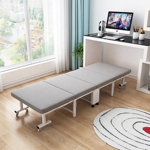 Canapé-<span class=keywords><strong>lit</strong></span> simple bon marché d'usine à vendre <span class=keywords><strong>avec</strong></span> cadre de <span class=keywords><strong>lit</strong></span> mobile en métal en acier bureau hôtel <span class=keywords><strong>avec</strong></span> <span class=keywords><strong>matelas</strong></span> <span class=keywords><strong>lit</strong></span> simple pliant portable - Product Image 2