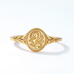 Joyería Bohemia inspirada en la naturaleza, anillo abierto de Plata de Ley 925 chapado en oro de 9K Vintage para regalo de mujer - Product Image 1