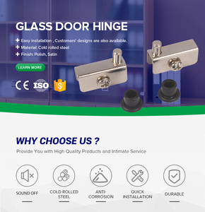 Hiện Đại Thép Không Gỉ Tủ Tủ Quần Áo Cửa Kính Pivot Bản Lề Mềm Đóng Đồ Nội Thất Phụ Kiện Bắt Từ Cho Tủ Quần Áo Cửa Sổ - Product Image 6