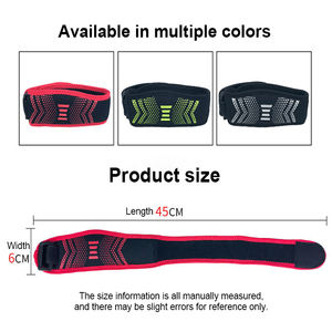 Sangles de compression sportives en éponge pour rotule, stabilisateur à ressort léger et réglable pour hommes et femmes, soutien du genou pour la randonnée et la course à pied - Product Image 5