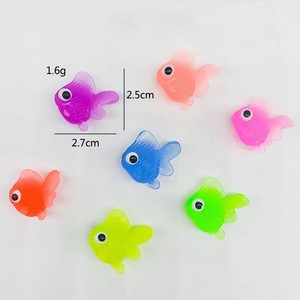 Juguete Antiestrés - Pez Dorado de <span class=keywords><strong>Gel</strong></span> TPR Suave, Juguetes de Baño Transfronterizos, Pez Flotante para Juegos de Pesca - Product Image 5