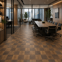Colección de parquet de roble para suelos al por mayor, procesado con efecto humo y cepillado, tablas de madera de gran formato