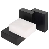 Feuille de plastique POM de haute qualité à faible friction et feuille de POM naturelle avec service de découpe CNC sur mesure de précision