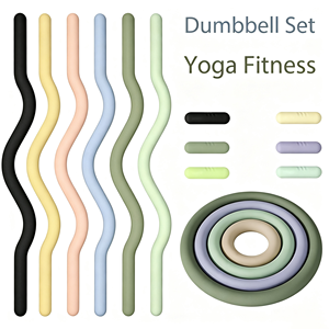Juego de Yoga Portátil de Silicona Multifuncional y Ecológico, Personalizable, Antideslizante, para Relajación Muscular, para Uso en Casa o Gimnasio - Product Image 1