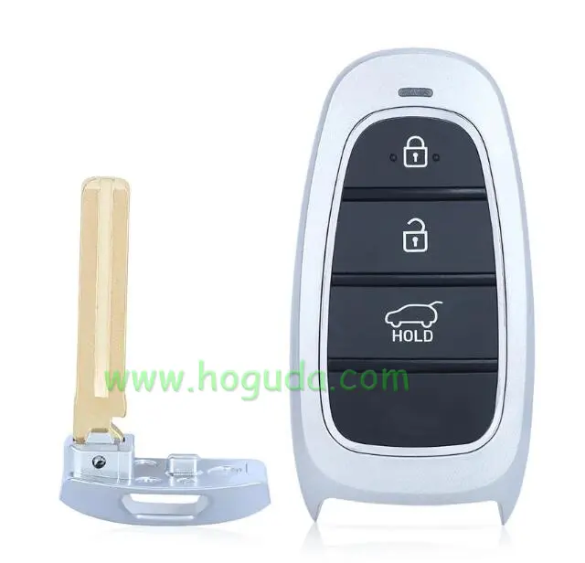 Hyundai için 3 düğme anahtarsız akıllı uzaktan anahtar ile 433Mhz HITAG3-ID47 çip FCC ID: TQ8-FOB_4F25 P/N: 95440-s1600
