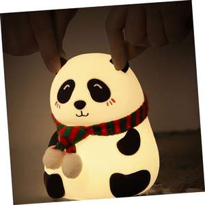 ไฟกลางคืน LED สีขาวทันสมัย ควบคุมด้วยระบบสัมผัส วัสดุซิลิโคนและ ABS ขายส่งปี 2024 - Product Image 6