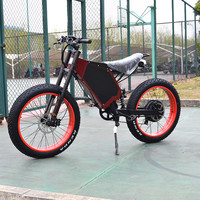 Ebike motorisé 72V Storm Bee Dirt Bike vélo électrique 3000W gros pneu 5000W Ebike 8000W vélo électrique