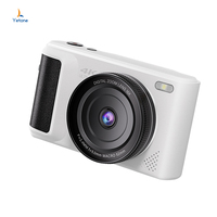 Appareil photo numérique sans miroir 64MP avec zoom optique 16x, capteur CCD IMX179, batterie rechargeable, carte SD, vidéo 4K, commande vocale