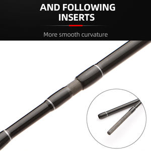 FISHGANG – canne à pêche spinning ou spinning à leurre, accessoire à grande surface en carbone <span class=keywords><strong>de</strong></span> 1.8m, 1.98m, 2.1m, 2.4m, 5.6mm - Product Image 4